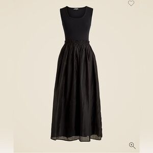 J.Crew Women’s Gathered Waist Mixy Midi Dress-NWT